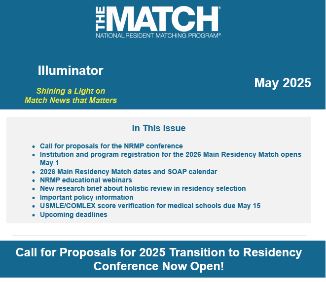 May 2025 Illuminator