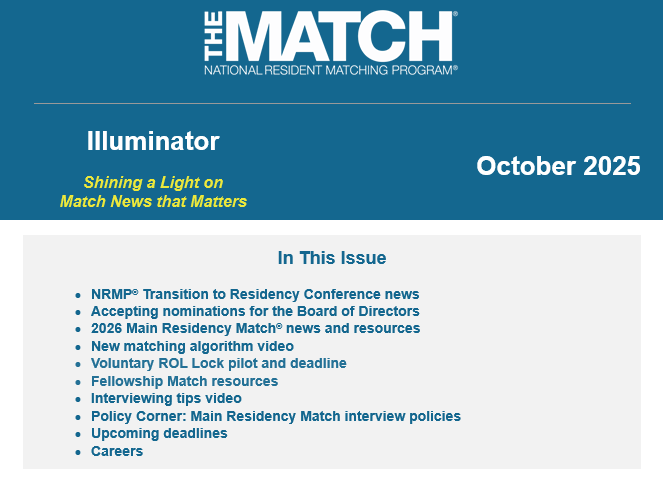 October 2025 Illuminator