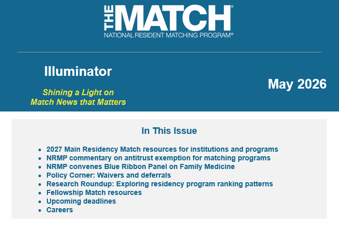 May 2026 Illuminator Newsletter