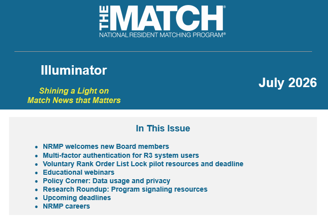 July 2026 Illuminator Newsletter